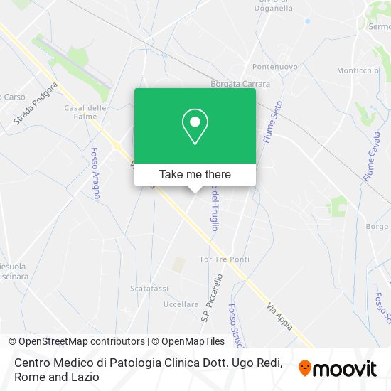 Centro Medico di Patologia Clinica Dott. Ugo Redi map