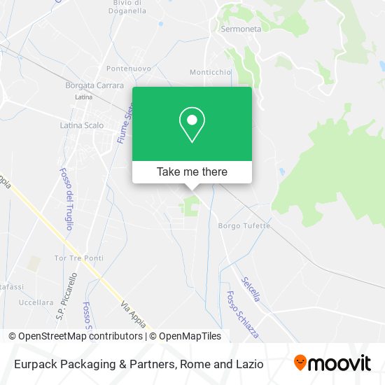 Eurpack Packaging & Partners map