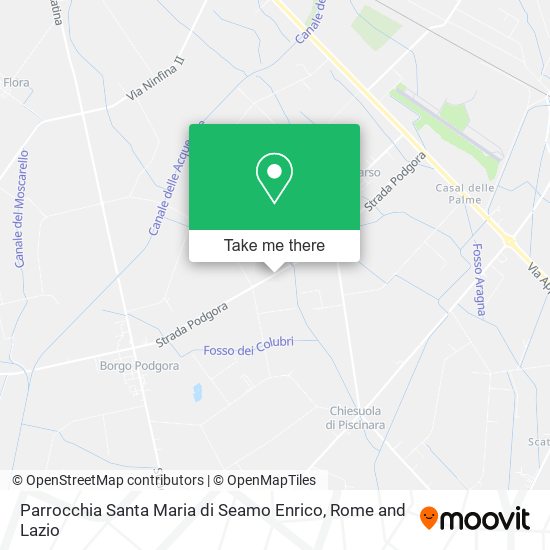 Parrocchia Santa Maria di Seamo Enrico map