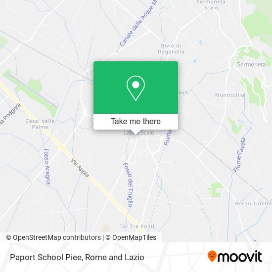 Paport School Piee map