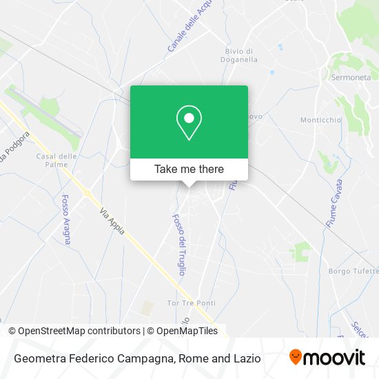 Geometra Federico Campagna map