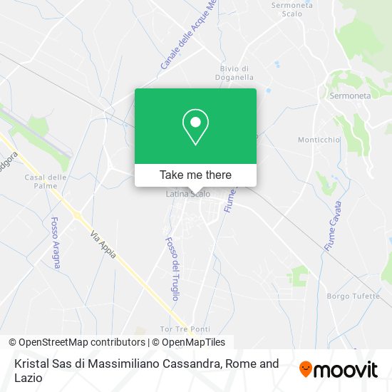 Kristal Sas di Massimiliano Cassandra map