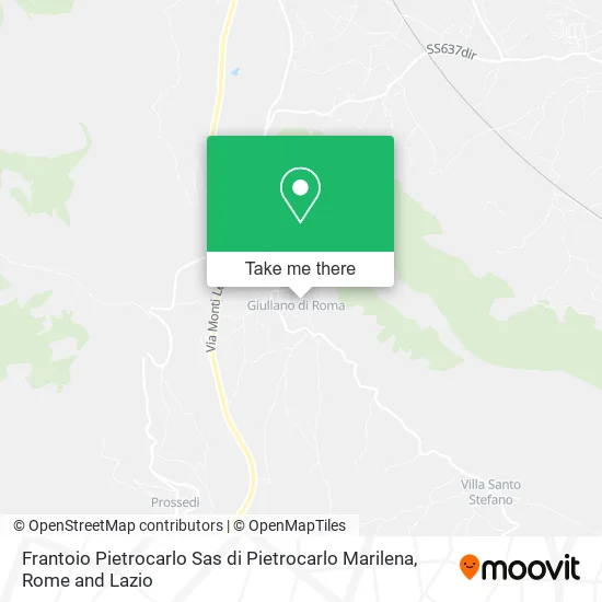 Frantoio Pietrocarlo Sas di Pietrocarlo Marilena map