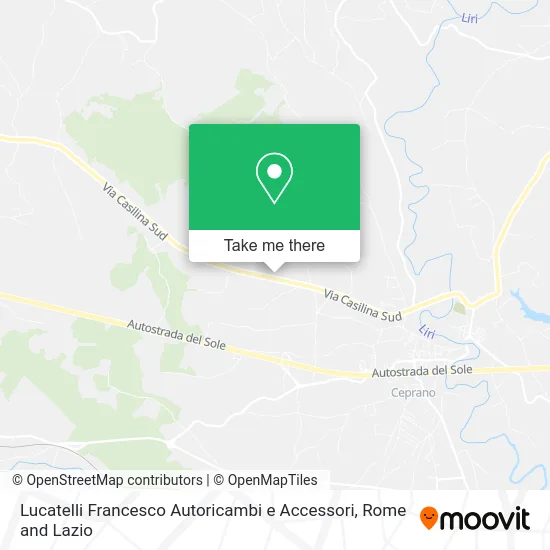 Lucatelli Francesco Autoricambi e Accessori map