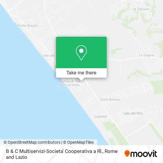 B & C Multiservices-Cooperative Society map
