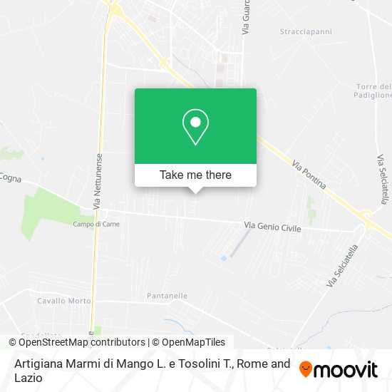 Artigiana Marmi di Mango L. e Tosolini T. map