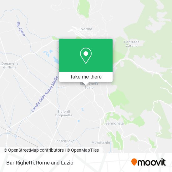 Bar Righetti map