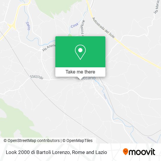 Look 2000 di Bartoli Lorenzo map