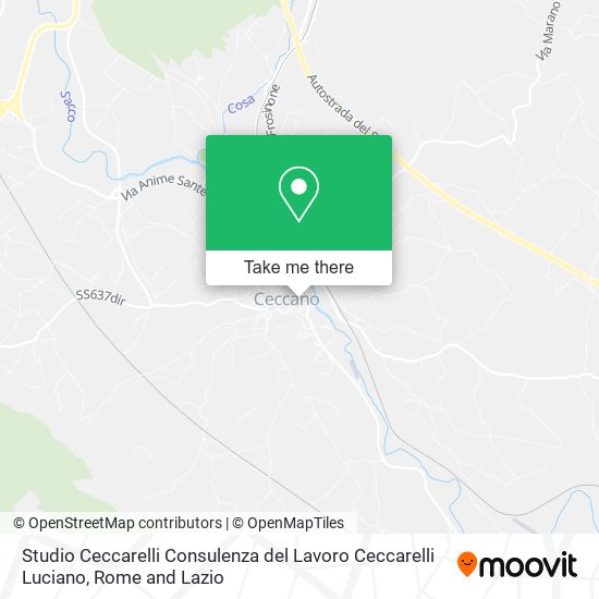 Studio Ceccarelli Consulenza del Lavoro Ceccarelli Luciano map