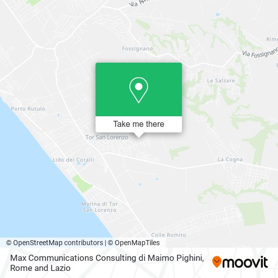 Max Communications Consulting di Maimo Pighini map