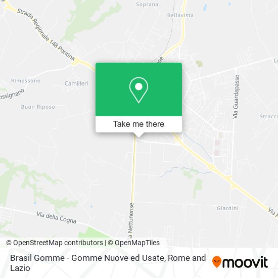Brasil Gomme - Gomme Nuove ed Usate map