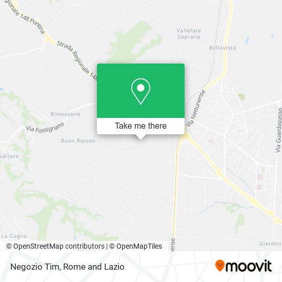 Negozio Tim map