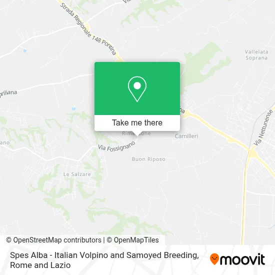 Spes Alba - Italian Volpino and Samoyed Breeding map