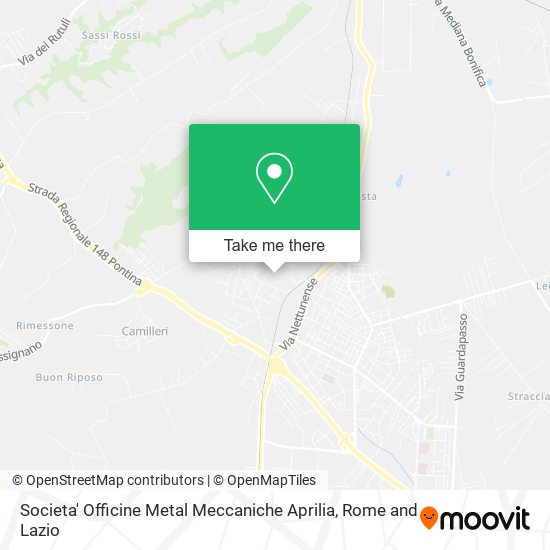 Societa' Officine Metal Meccaniche Aprilia map