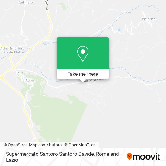 Supermercato Santoro Santoro Davide map