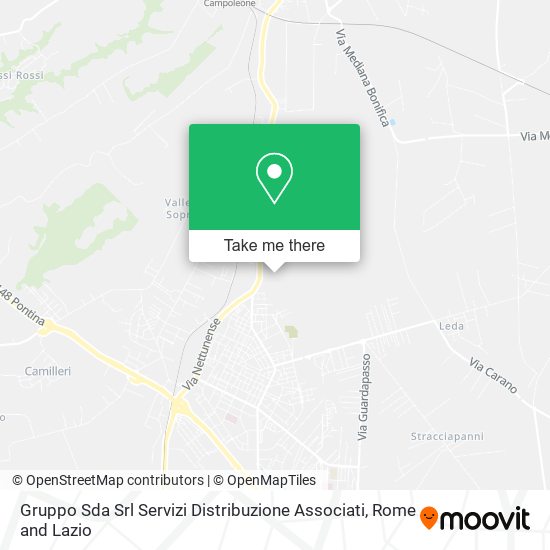 Gruppo Sda Srl Servizi Distribuzione Associati map