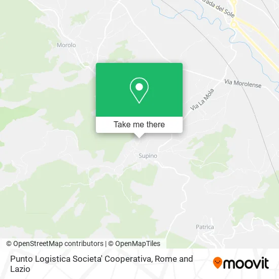 Punto Logistics Cooperative Society map