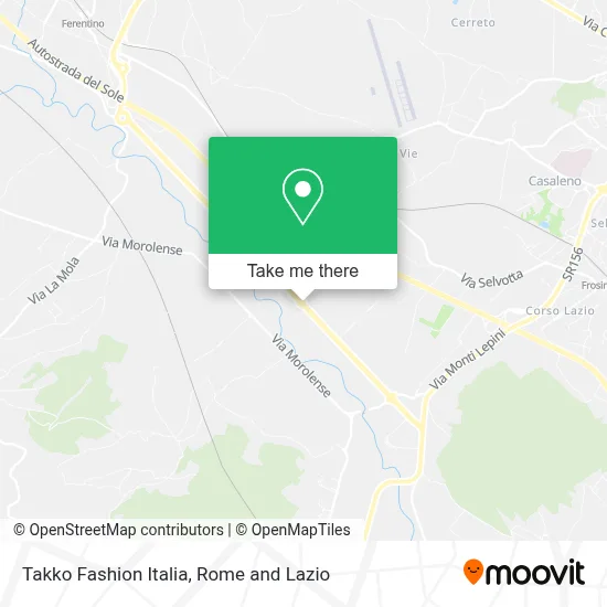 Takko Fashion Italia map