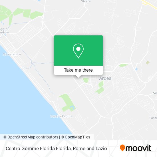 Centro Gomme Florida Florida map