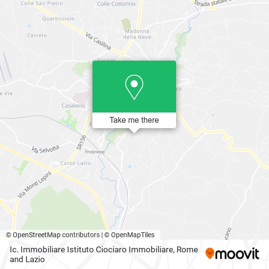 Ic. Immobiliare Istituto Ciociaro Immobiliare map