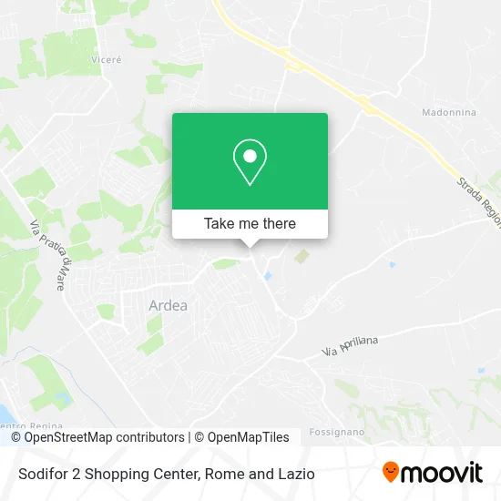 Sodifor 2 Shopping Center map