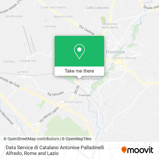 Data Service di Catalano Antonioe Palladinelli Alfredo map
