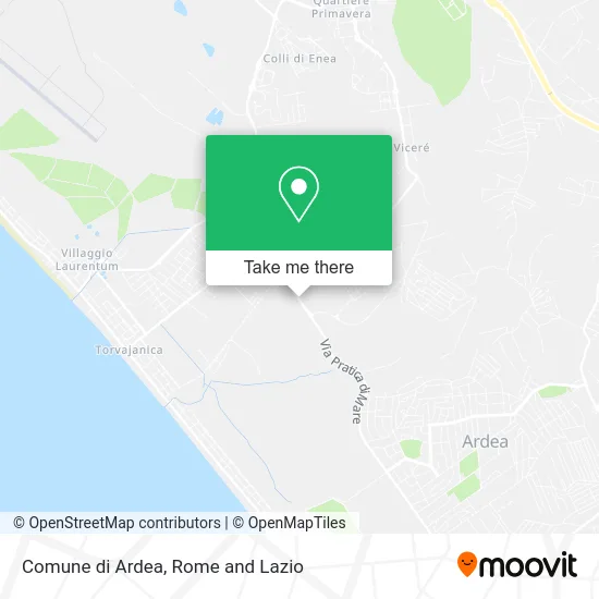 Municipality of Ardea map