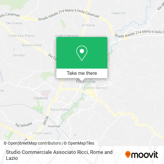 Ricci Associated Commercial Studio map