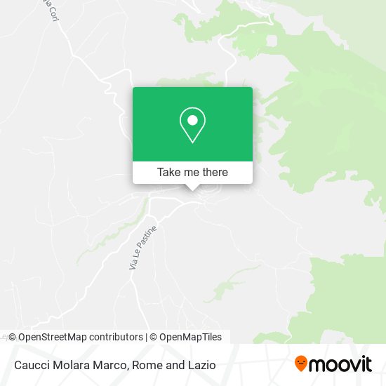 Caucci Molara Marco map