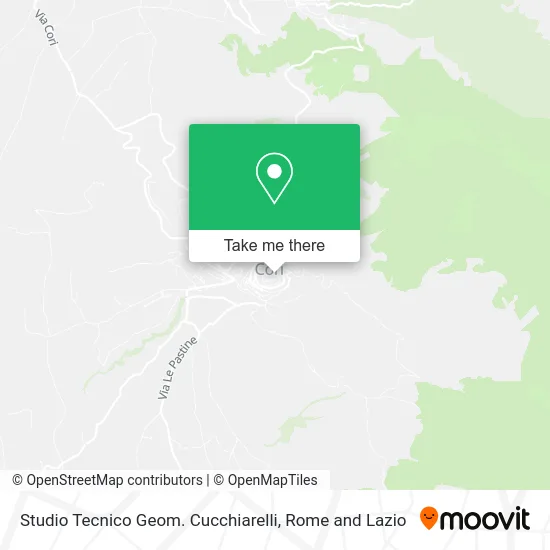 Technical Studio Geom. Cucchiarelli map