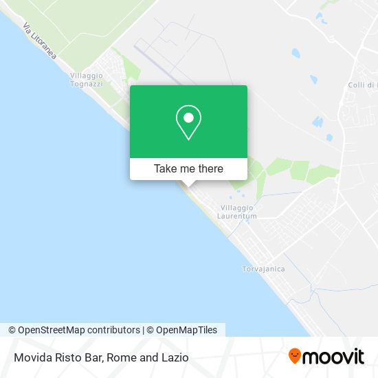 Movida Risto Bar map