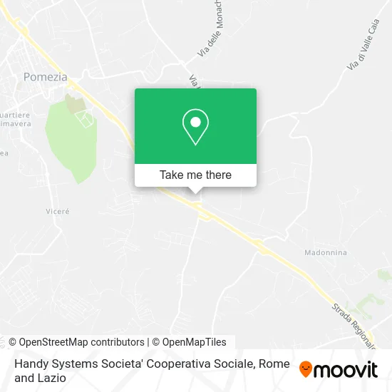 Handy Systems Social Cooperative map