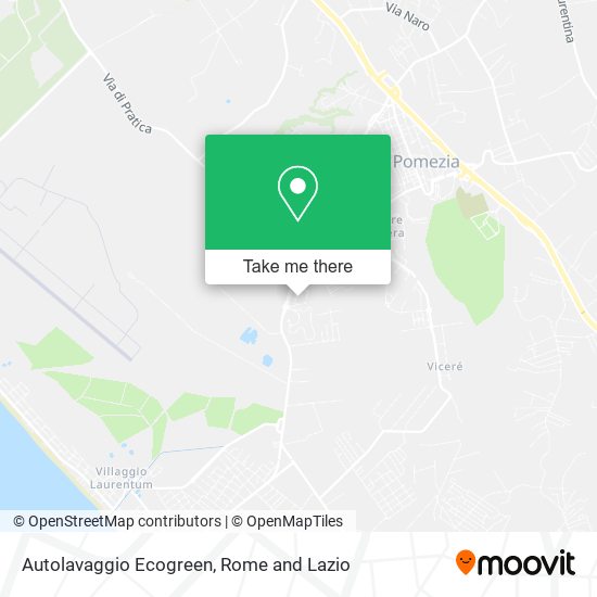 Autolavaggio Ecogreen map