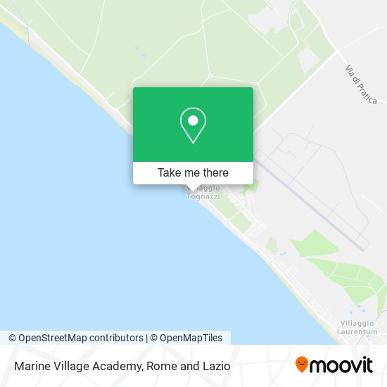 Marine Village Academy map