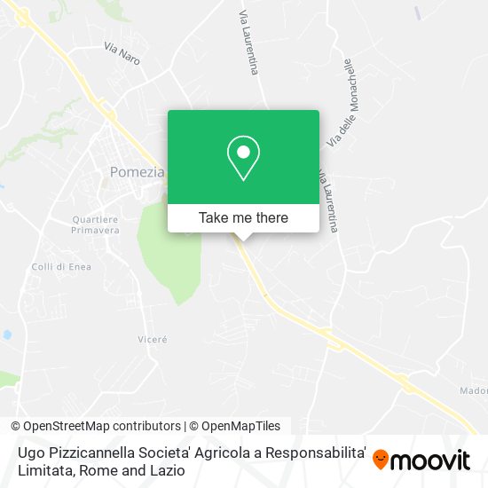 Ugo Pizzicannella Societa' Agricola a Responsabilita' Limitata map
