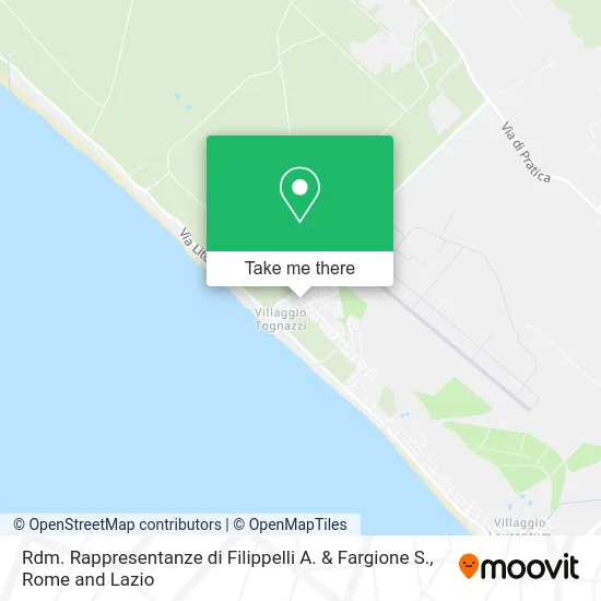 RDM. Representations by Filippelli A. & Fargione S. map