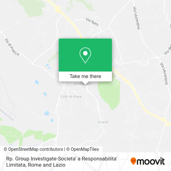Rp. Group Investigate-Societa' a Responsabilita' Limitata map