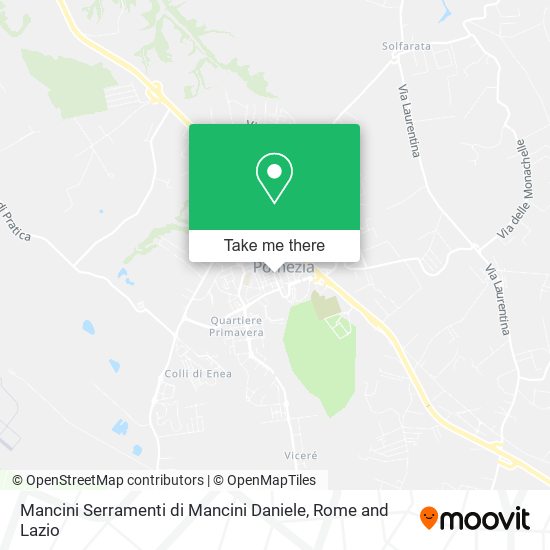 Mancini Serramenti di Mancini Daniele map