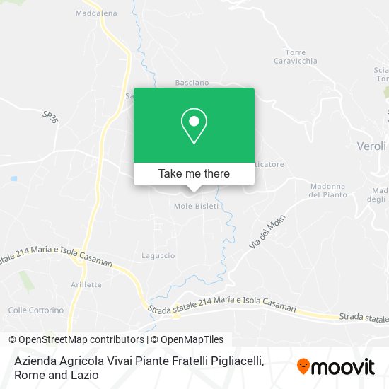 Azienda Agricola Vivai Piante Fratelli Pigliacelli map