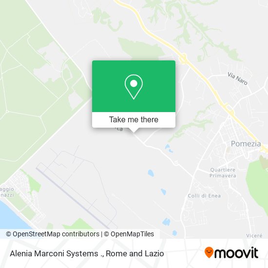 Alenia Marconi Systems . map