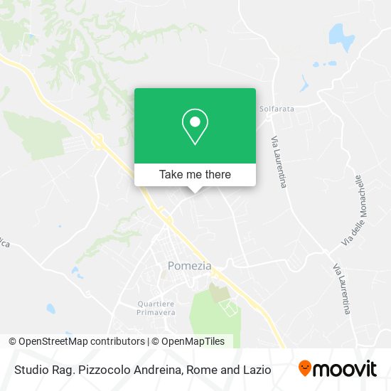 Studio Rag. Pizzocolo Andreina map