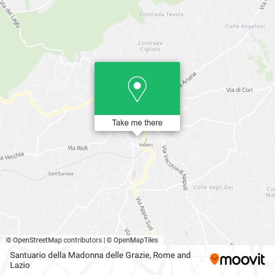 Santuario della Madonna delle Grazie map