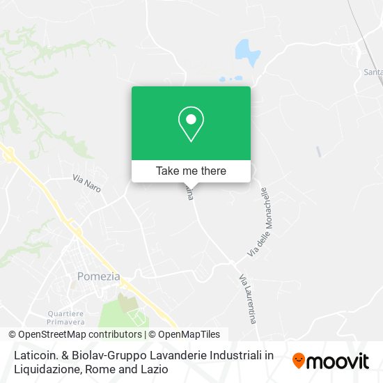 Laticoin. & Biolav-Gruppo Lavanderie Industriali in Liquidazione map