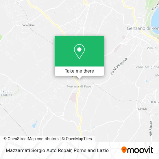 Mazzamati Sergio Auto Repair map