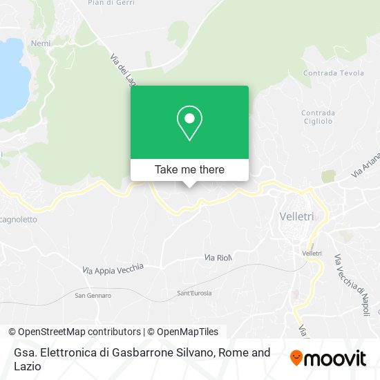 Gsa. Elettronica di Gasbarrone Silvano map