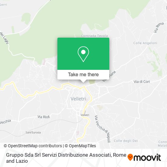 Gruppo Sda Srl Servizi Distribuzione Associati map