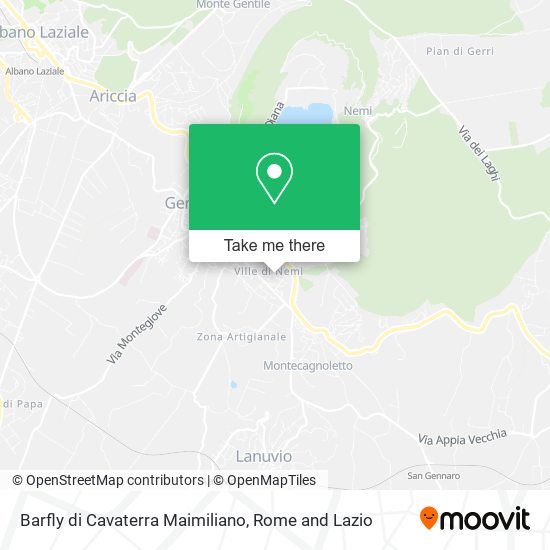 Barfly di Cavaterra Maimiliano map