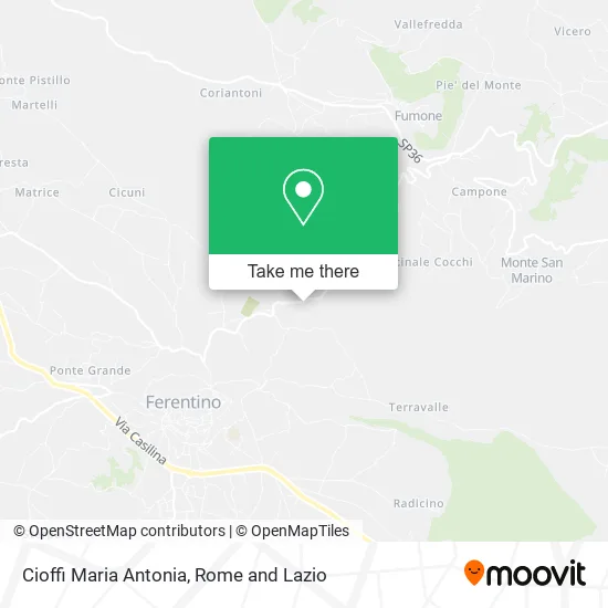 Cioffi Maria Antonia map