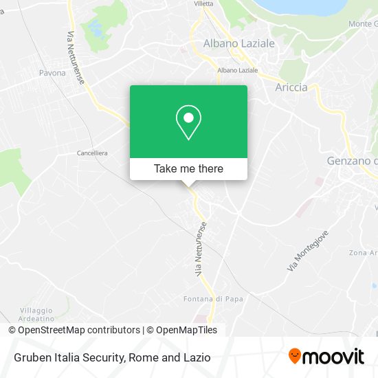 Gruben Italia Security map