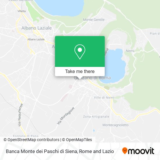 Banca Monte dei Paschi di Siena map